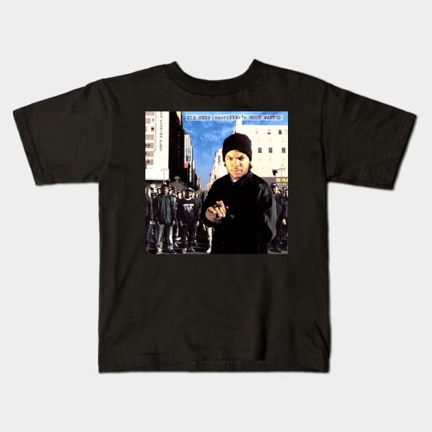 Ice cube AmeriKa’s Most Wanted Kids T-Shirt by Esportstim